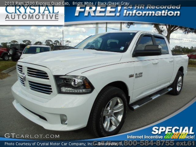 2013 Ram 1500 Express Quad Cab in Bright White