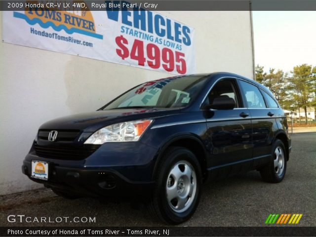 2009 Honda CR-V LX 4WD in Royal Blue Pearl