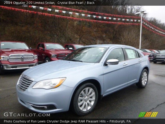 2014 Chrysler 200 Limited Sedan in Crystal Blue Pearl
