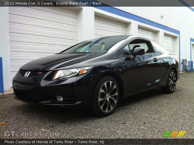 2013 Honda Civic Si Coupe in Crystal Black Pearl