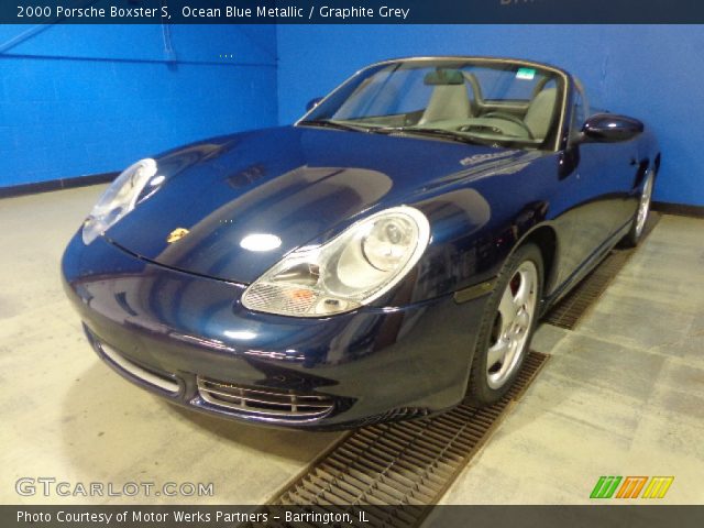 2000 Porsche Boxster S in Ocean Blue Metallic