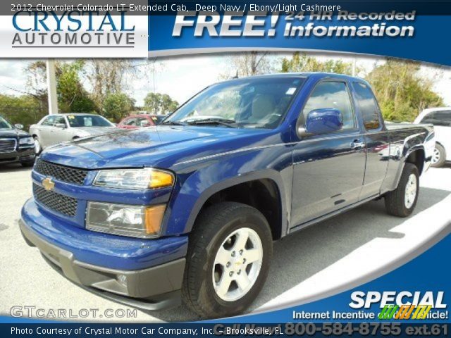 2012 Chevrolet Colorado LT Extended Cab in Deep Navy