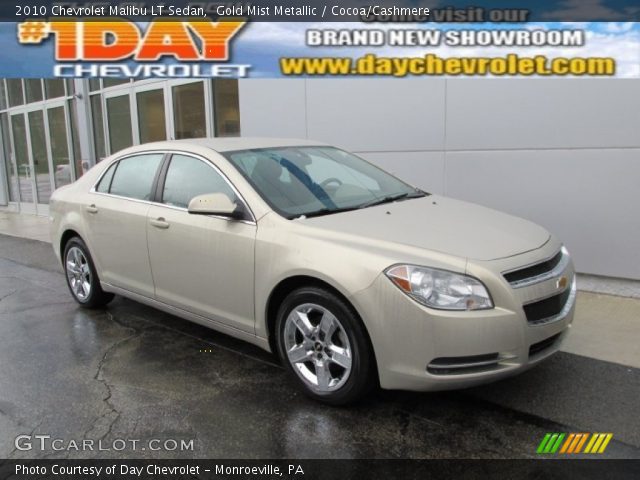 2010 Chevrolet Malibu LT Sedan in Gold Mist Metallic