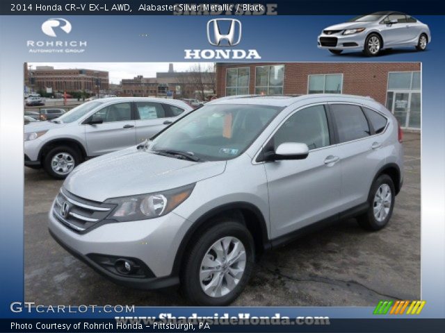2014 Honda CR-V EX-L AWD in Alabaster Silver Metallic