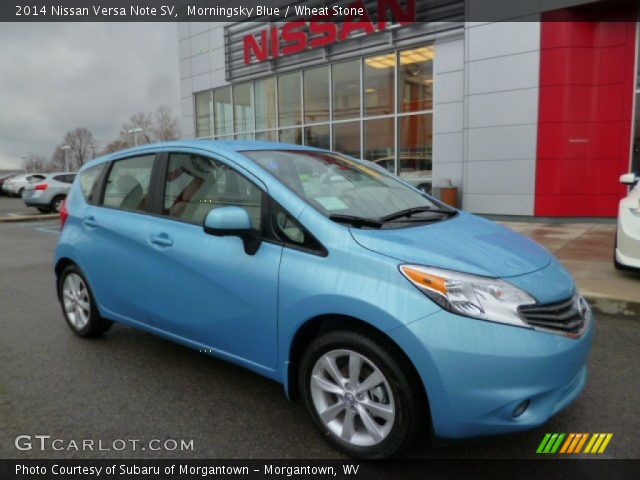 2014 Nissan Versa Note SV in Morningsky Blue