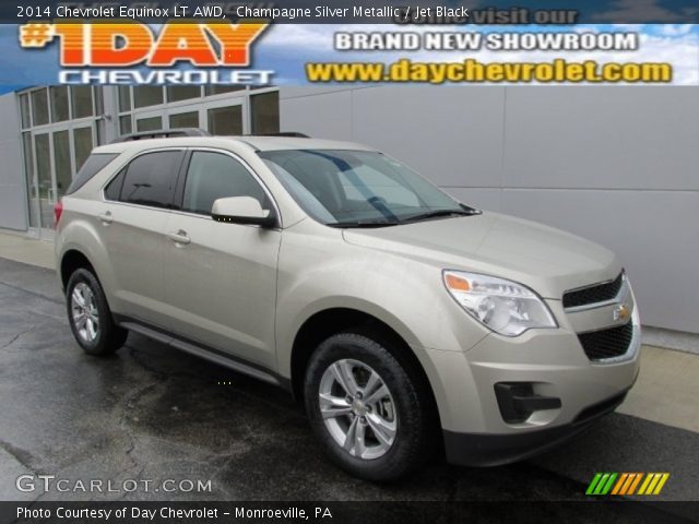 2014 Chevrolet Equinox LT AWD in Champagne Silver Metallic
