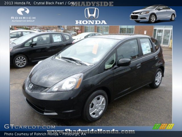2013 Honda Fit  in Crystal Black Pearl