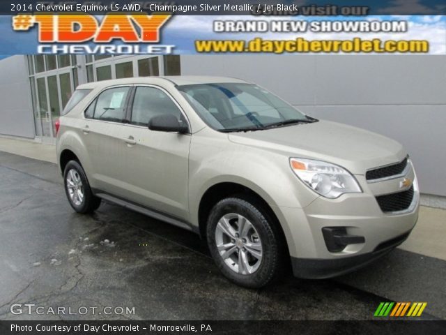 2014 Chevrolet Equinox LS AWD in Champagne Silver Metallic