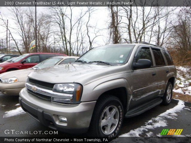 2003 Chevrolet TrailBlazer LS 4x4 in Light Pewter Metallic