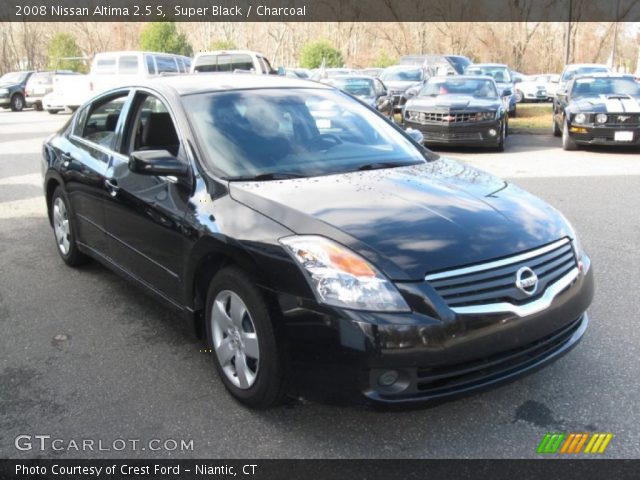 2008 Nissan Altima 2.5 S in Super Black