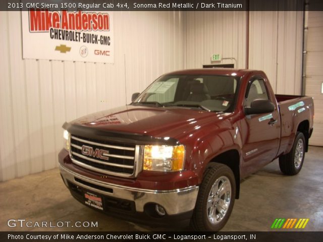 2013 GMC Sierra 1500 Regular Cab 4x4 in Sonoma Red Metallic