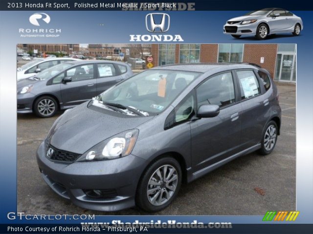 2013 Honda Fit Sport in Polished Metal Metallic