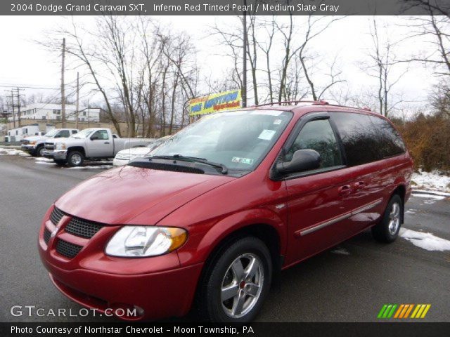 2004 Dodge Grand Caravan SXT in Inferno Red Tinted Pearl