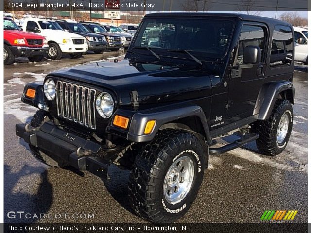 2004 Jeep Wrangler X 4x4 in Black