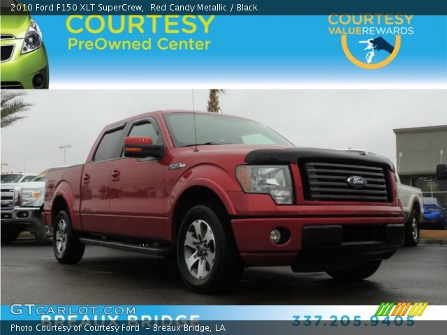 2010 Ford F150 XLT SuperCrew in Red Candy Metallic