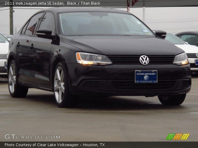 2011 Volkswagen Jetta SE Sedan in Black