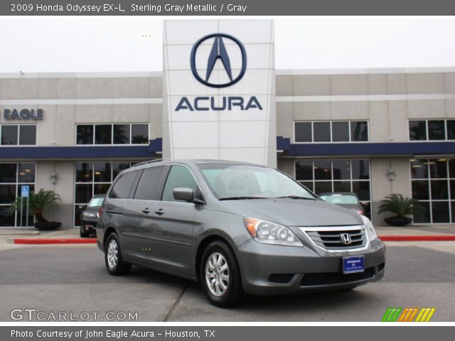 2009 Honda Odyssey EX-L in Sterling Gray Metallic