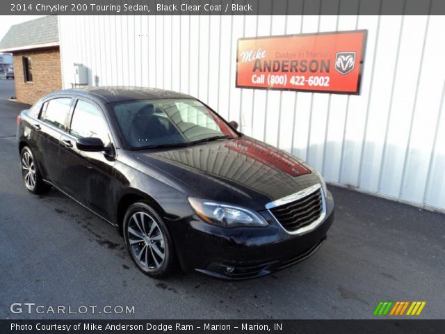 2014 Chrysler 200 Touring Sedan in Black Clear Coat