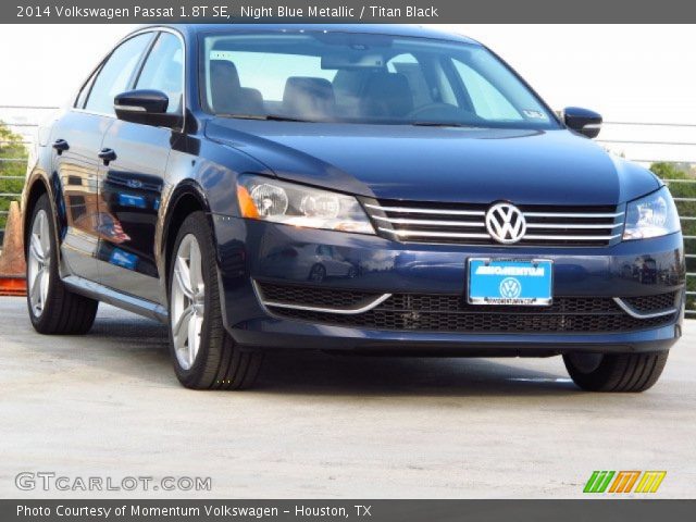 2014 Volkswagen Passat 1.8T SE in Night Blue Metallic