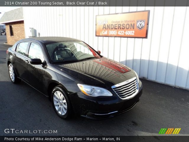 2014 Chrysler 200 Touring Sedan in Black Clear Coat