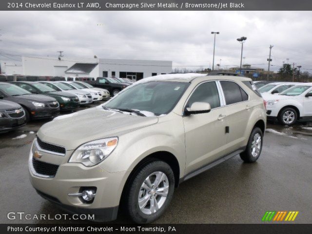 2014 Chevrolet Equinox LT AWD in Champagne Silver Metallic