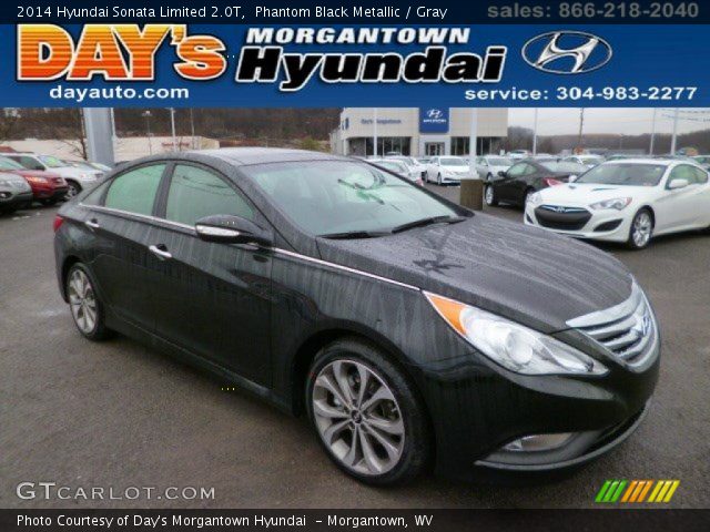 2014 Hyundai Sonata Limited 2.0T in Phantom Black Metallic