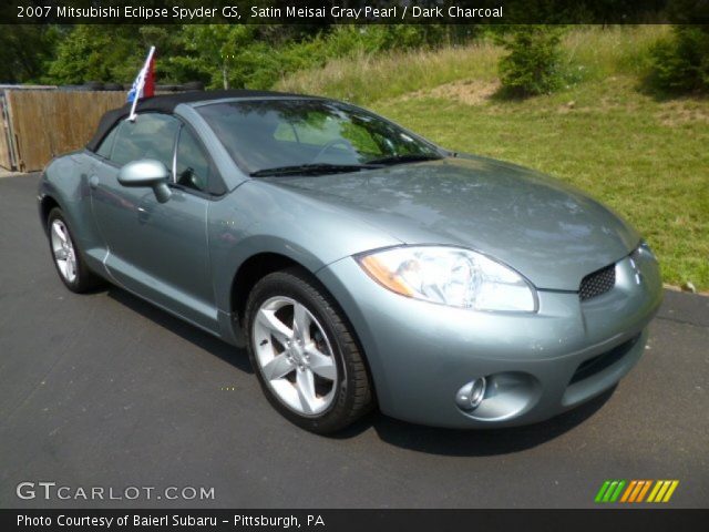 2007 Mitsubishi Eclipse Spyder GS in Satin Meisai Gray Pearl