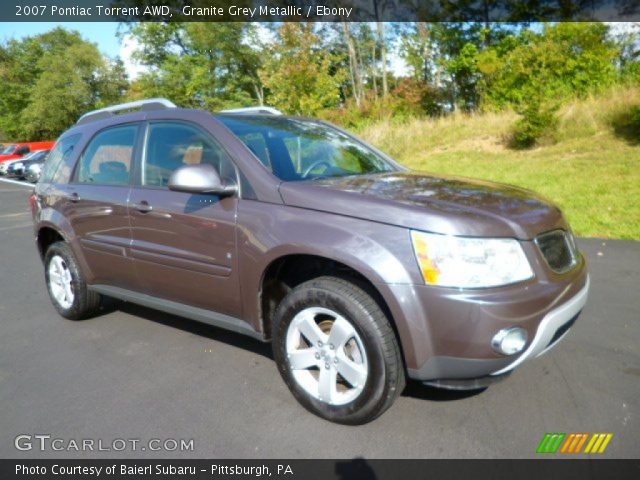 2007 Pontiac Torrent AWD in Granite Grey Metallic