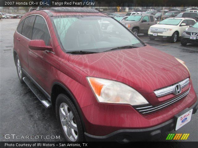 2007 Honda CR-V EX-L in Tango Red Pearl