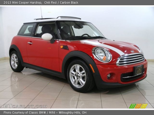 2013 Mini Cooper Hardtop in Chili Red