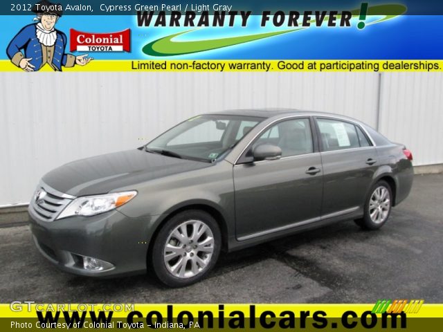 2012 Toyota Avalon  in Cypress Green Pearl