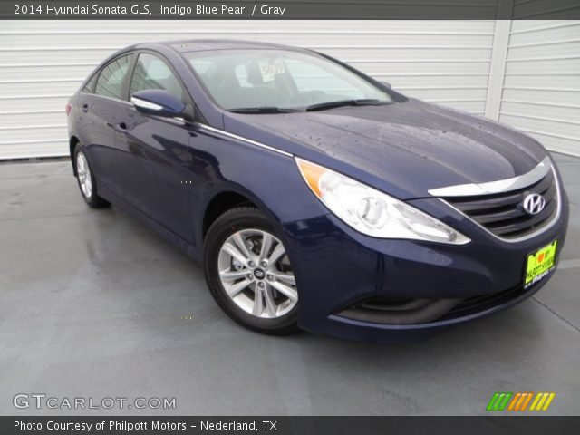 2014 Hyundai Sonata GLS in Indigo Blue Pearl