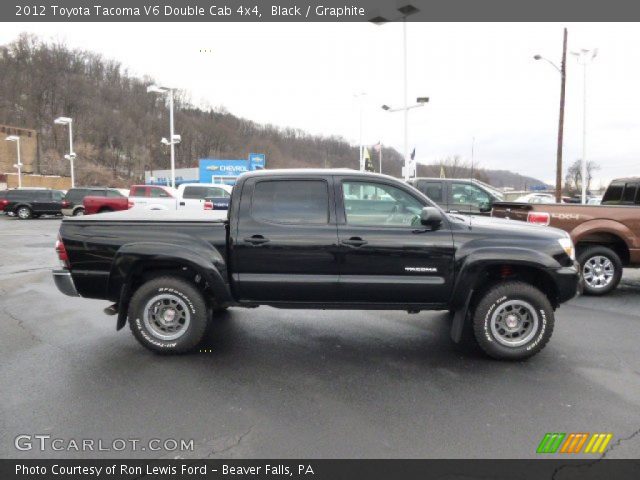 2012 Toyota Tacoma V6 Double Cab 4x4 in Black