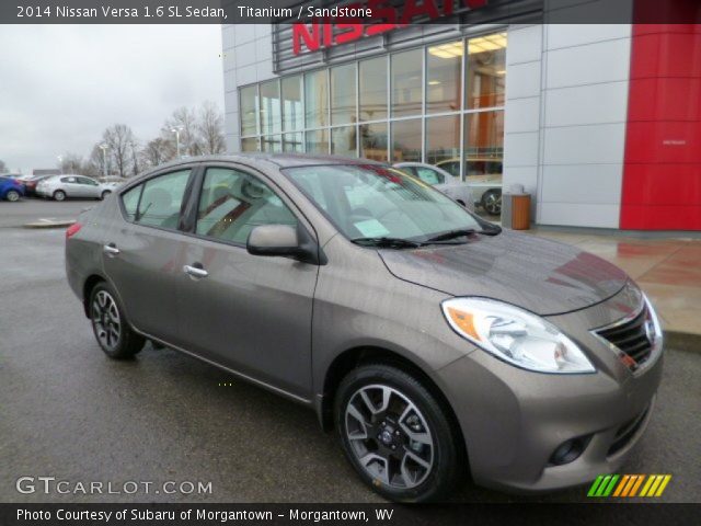 2014 Nissan Versa 1.6 SL Sedan in Titanium