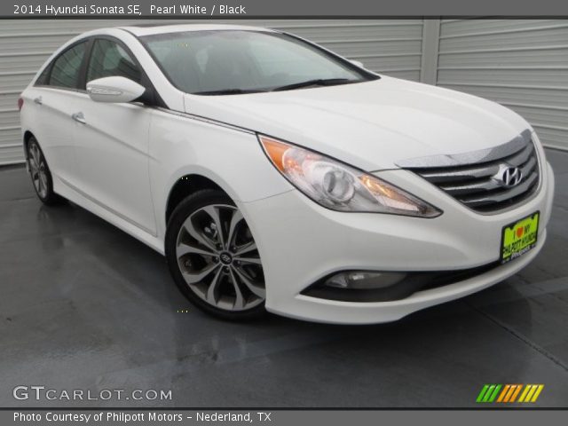 2014 Hyundai Sonata SE in Pearl White