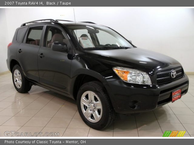 2007 Toyota RAV4 I4 in Black