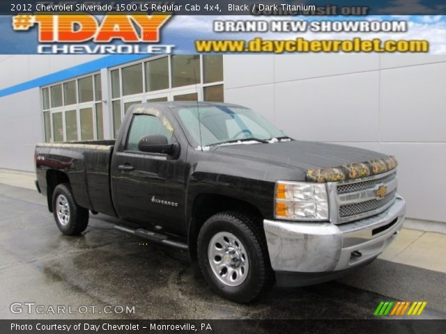 2012 Chevrolet Silverado 1500 LS Regular Cab 4x4 in Black