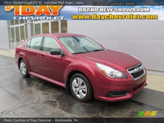 2013 Subaru Legacy 2.5i in Venetian Red Pearl