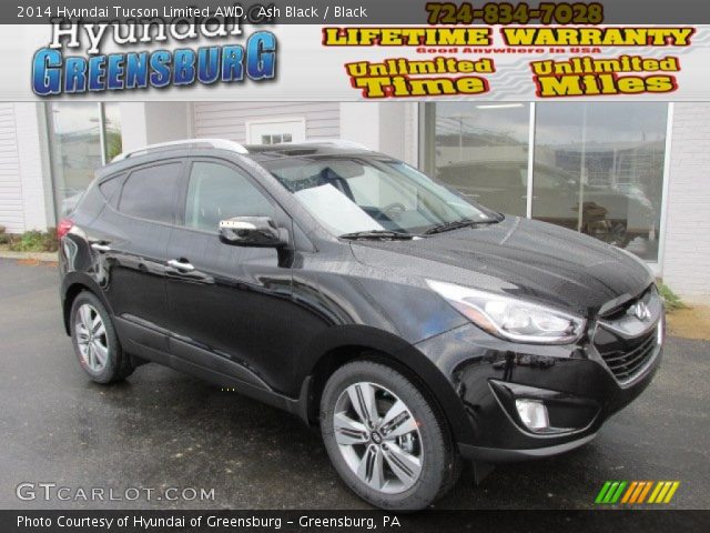 2014 Hyundai Tucson Limited AWD in Ash Black