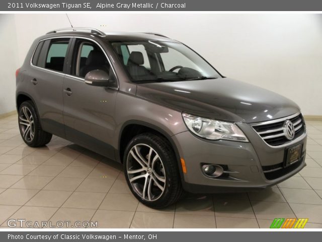 2011 Volkswagen Tiguan SE in Alpine Gray Metallic