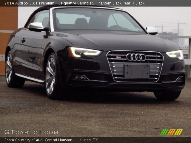 2014 Audi S5 3.0T Premium Plus quattro Cabriolet in Phantom Black Pearl