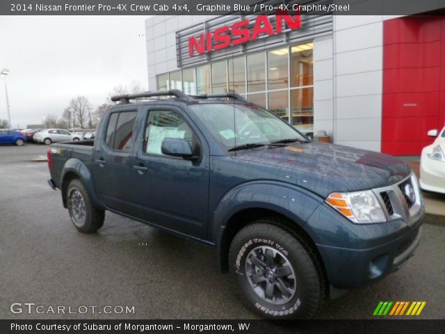 Graphite blue nissan frontier #2