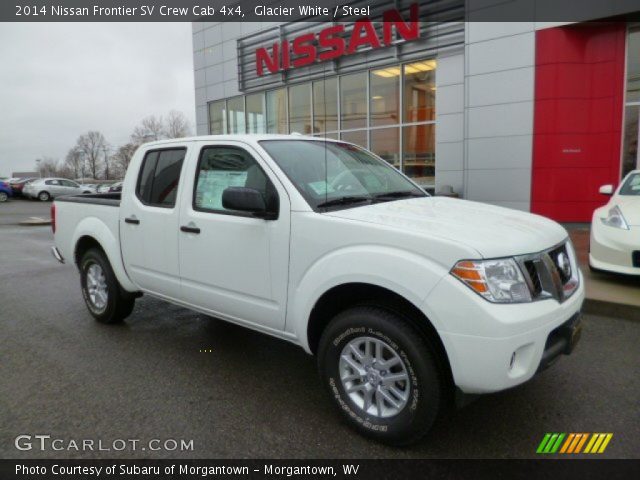 2014 Nissan Frontier SV Crew Cab 4x4 in Glacier White
