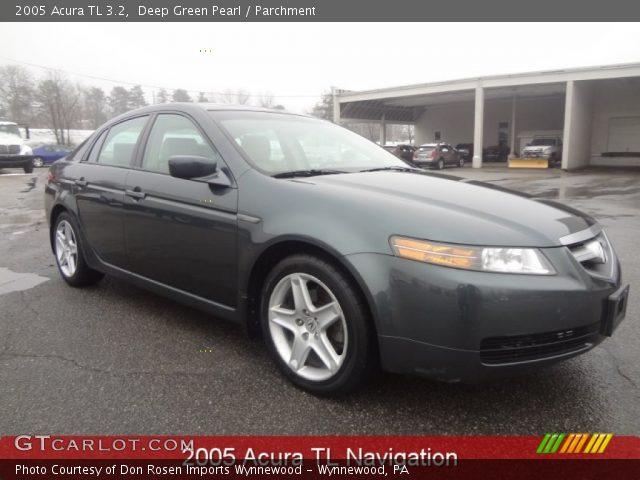 2005 Acura TL 3.2 in Deep Green Pearl