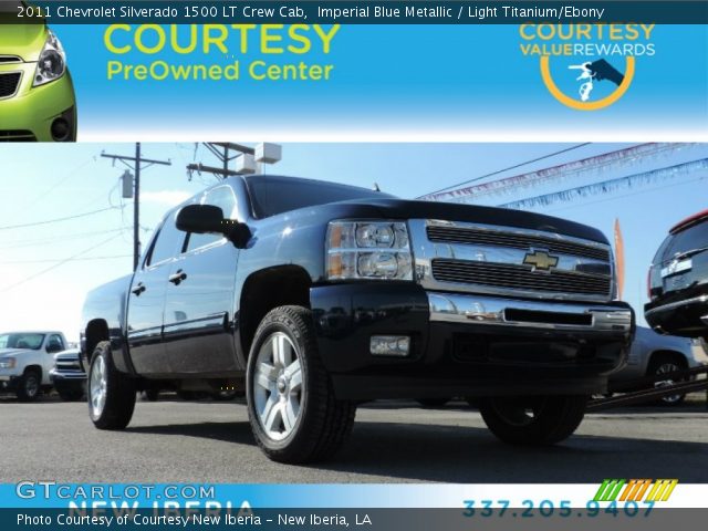 2011 Chevrolet Silverado 1500 LT Crew Cab in Imperial Blue Metallic