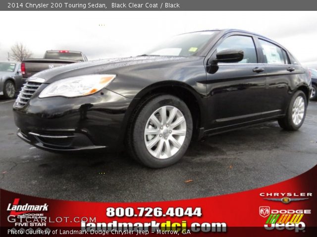 2014 Chrysler 200 Touring Sedan in Black Clear Coat