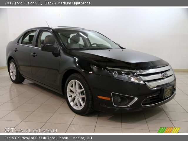 2012 Ford Fusion SEL in Black