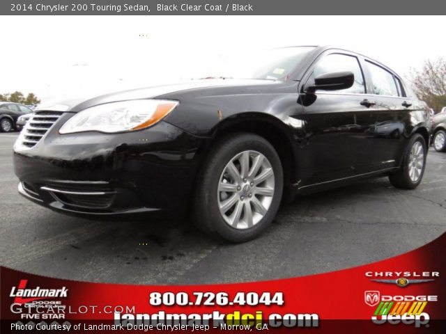 2014 Chrysler 200 Touring Sedan in Black Clear Coat