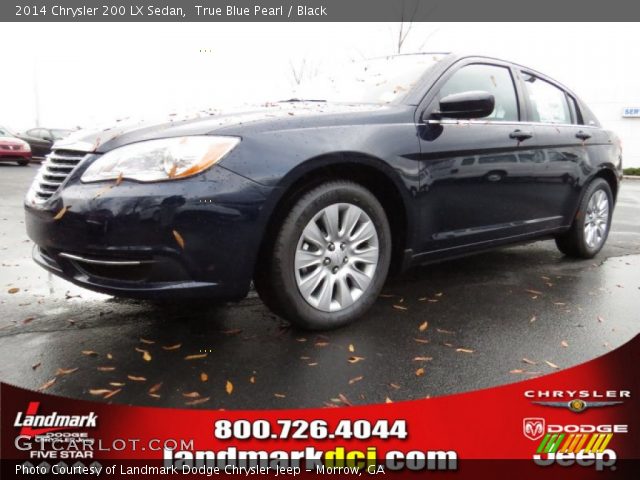 2014 Chrysler 200 LX Sedan in True Blue Pearl