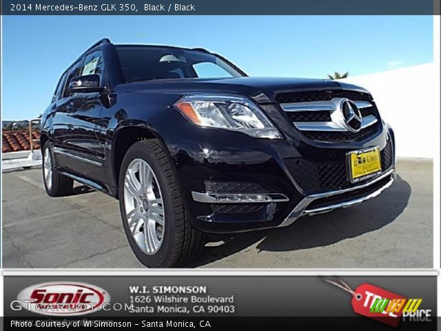 2014 Mercedes-Benz GLK 350 in Black